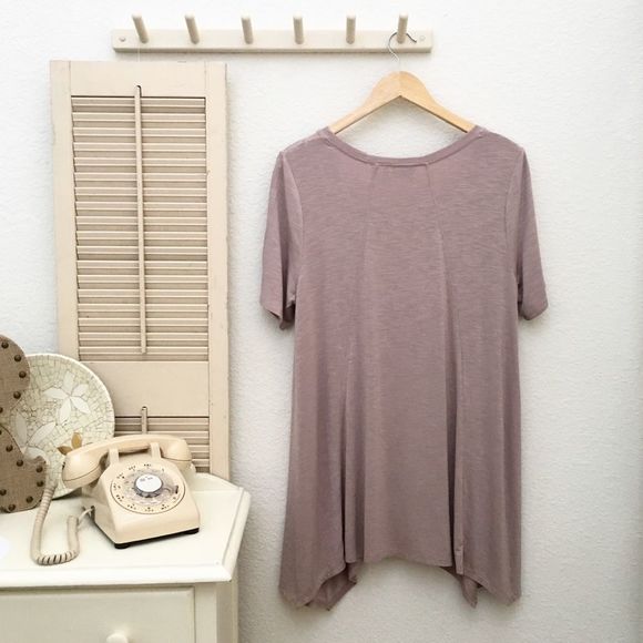 LOGO Lori Goldstein Stretch Rayon Trapeze Tunic, M - Picture 6 of 9